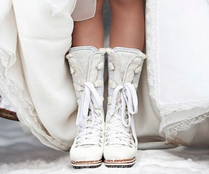 обувь для зимней невесты